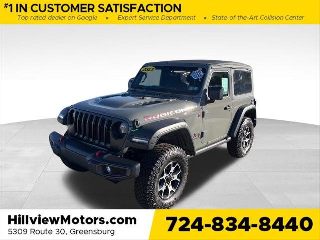 Certified 2023 Jeep Wrangler Rubicon w/ Cold Weather Group image 1