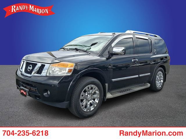 Used 2015 Nissan Armada Platinum w/ 2nd Row Captain Seat Package RWD image 1