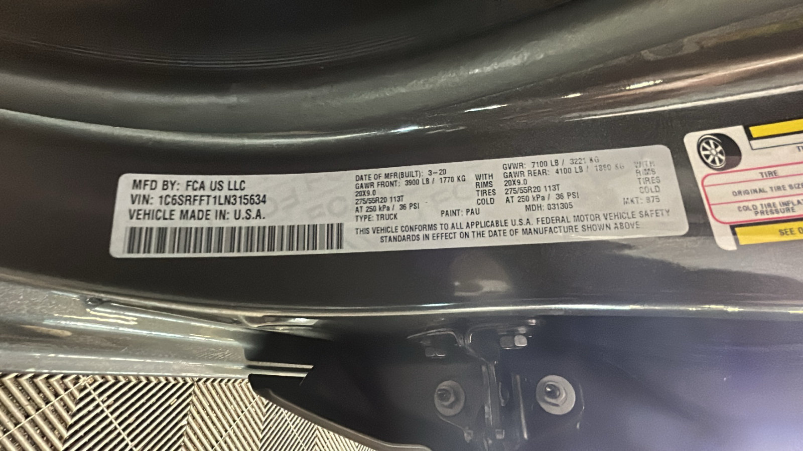 Used 2020 RAM 1500 Big Horn AWD/4WD image 12
