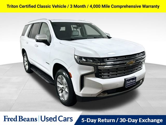 Used 2021 Chevrolet Tahoe Premier w/ Premium Package AWD/4WD image 1