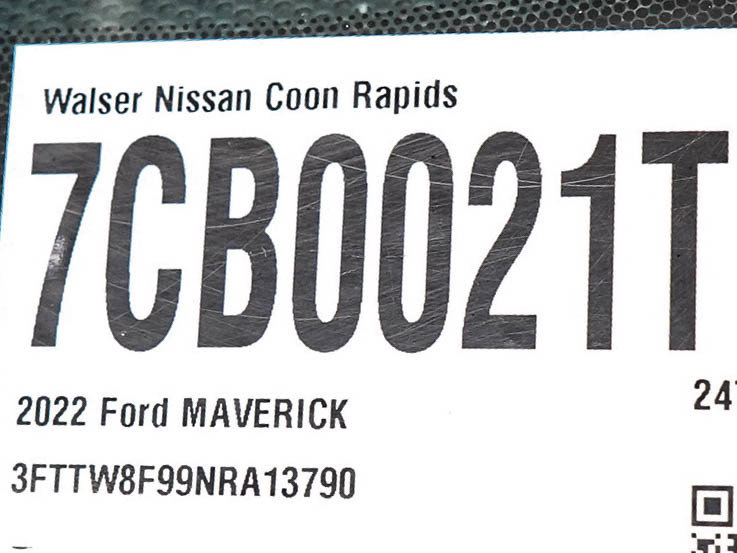 Used 2022 Ford Maverick XLT w/ Equipment Group 300A Standard AWD/4WD image 30