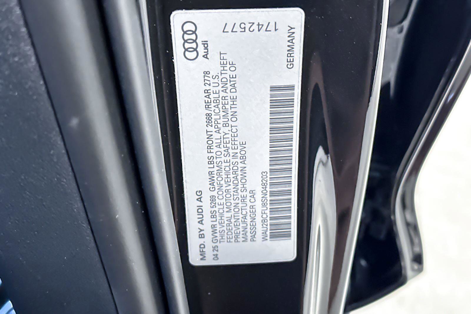 Certified 2025 Audi A5 2.0T Premium Plus w/ Premium Plus image 28