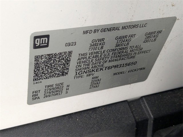 Certified 2023 Chevrolet Suburban RST w/ Luxury Package image 36