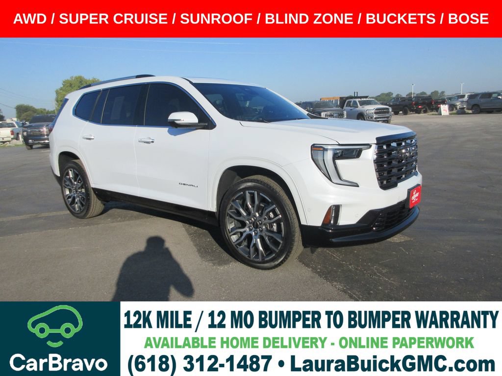 Certified 2026 GMC Acadia Denali Ultimate w/ LPO, All-Weather Package AWD/4WD image 1