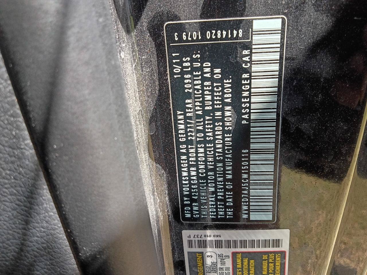 Used 2012 Volkswagen Golf 2-Door FWD image 10