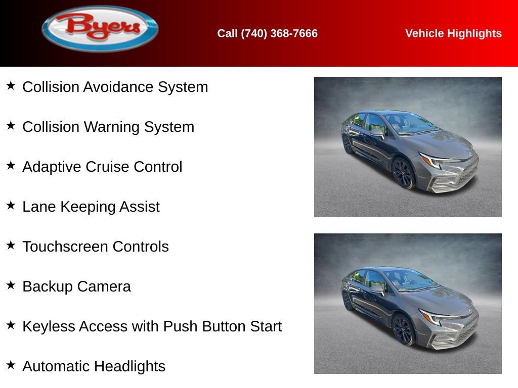 Used 2025 Toyota Corolla SE FWD image 10