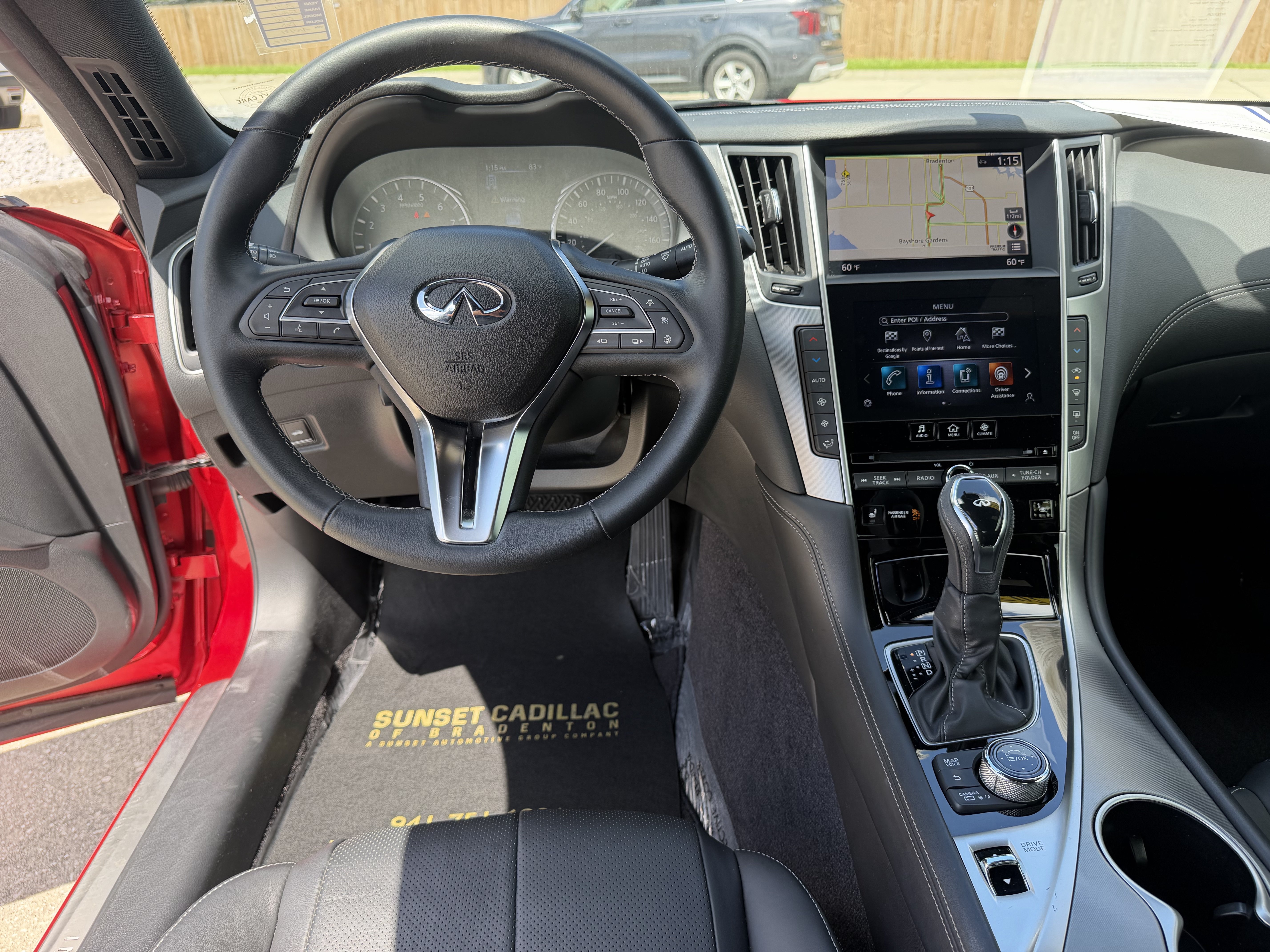 Used 2021 INFINITI Q60 3.0t Luxe w/ Essential Package RWD image 16