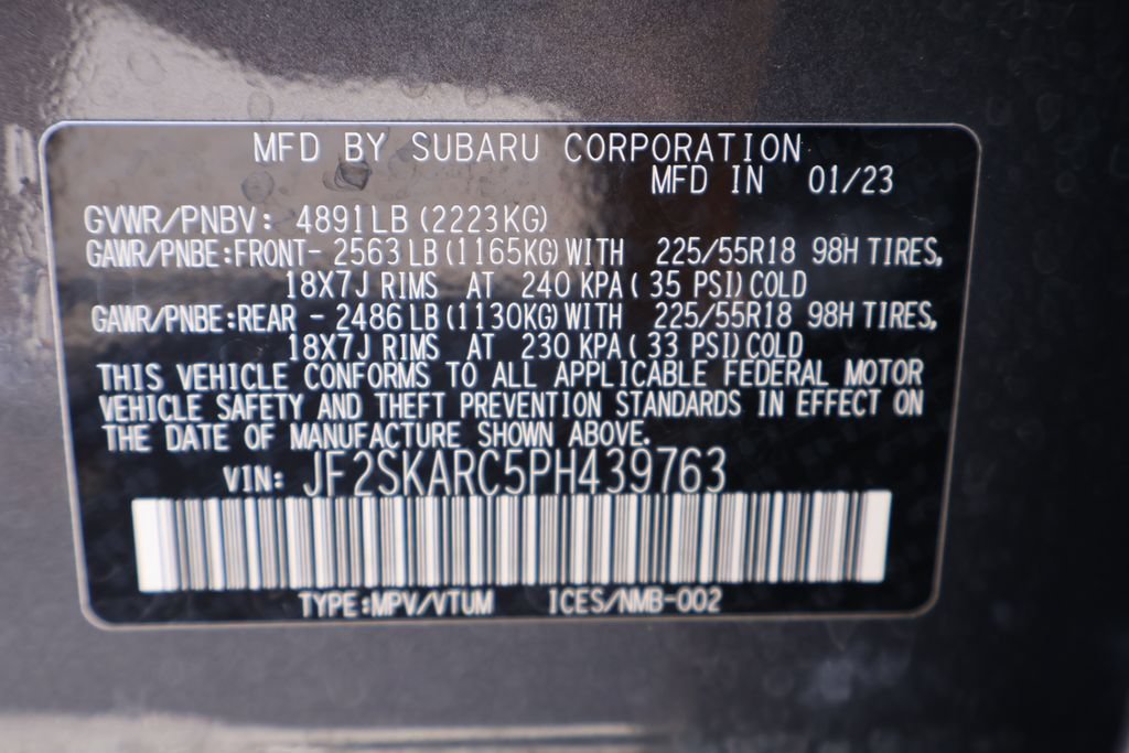 Certified 2023 Subaru Forester Touring AWD/4WD image 28