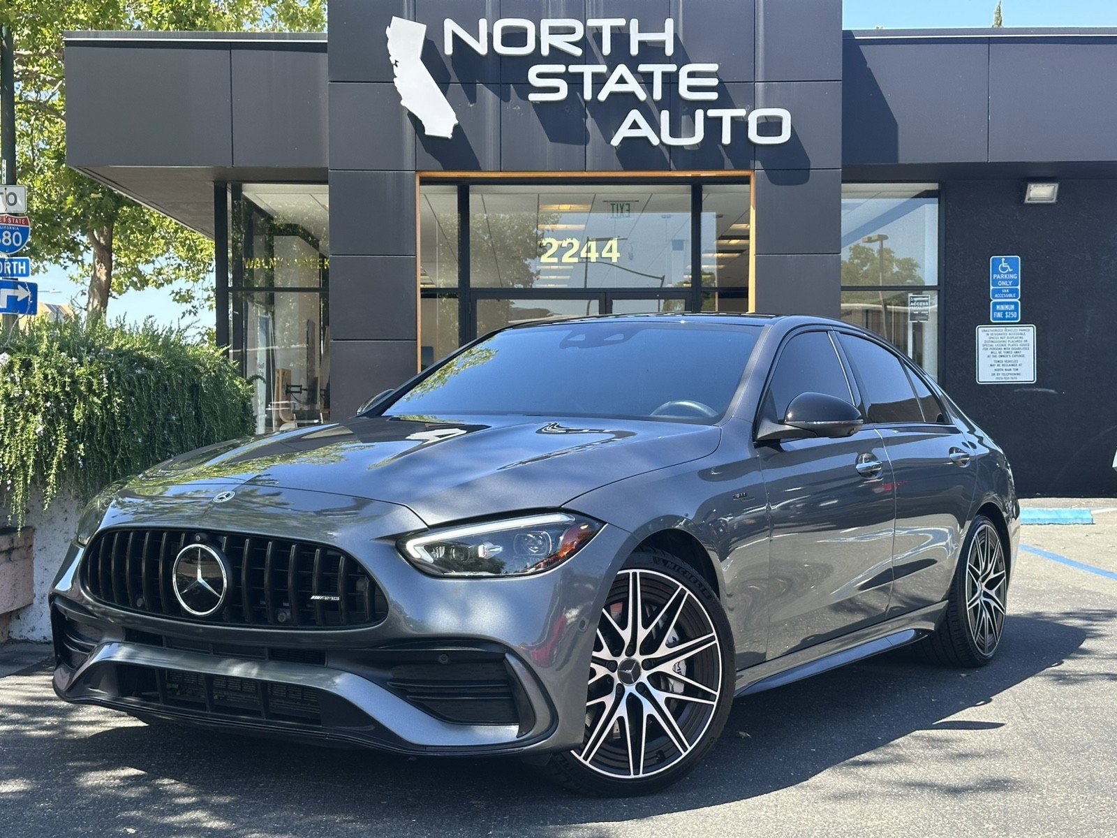 Used 2023 Mercedes-Benz C 43 AMG 4MATIC Sedan w/ Pinnacle Trim Package image 2