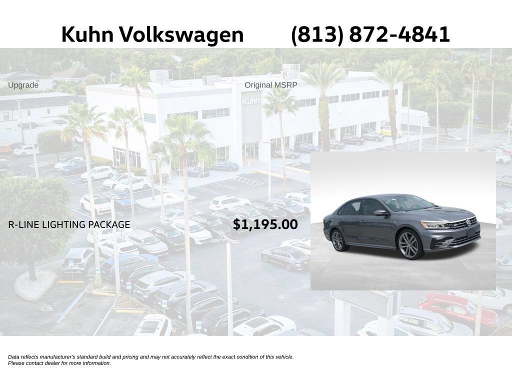 Used 2018 Volkswagen Passat 2.0T R-Line w/ R-Line Lighting Package FWD image 5