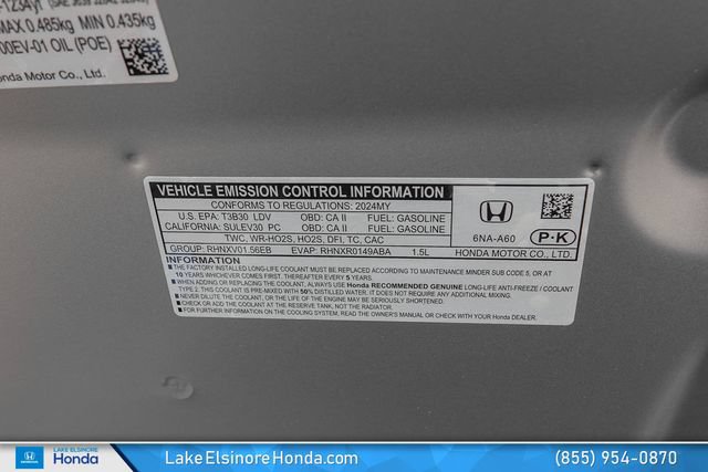 Certified 2024 Honda Accord EX image 31