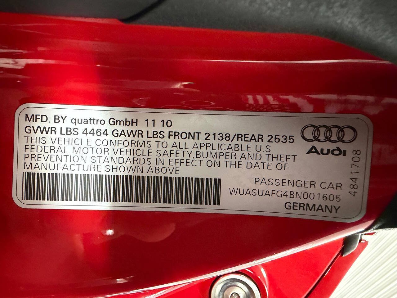 Used 2011 Audi R8 V8 AWD/4WD image 22