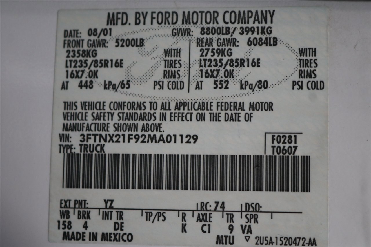Used 2002 Ford F250 XLT AWD/4WD image 94