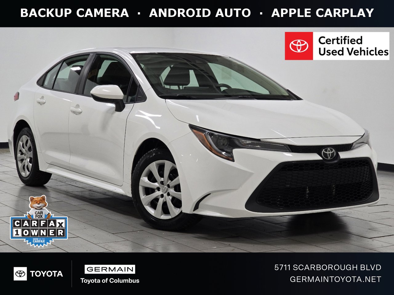 Certified 2022 Toyota Corolla LE