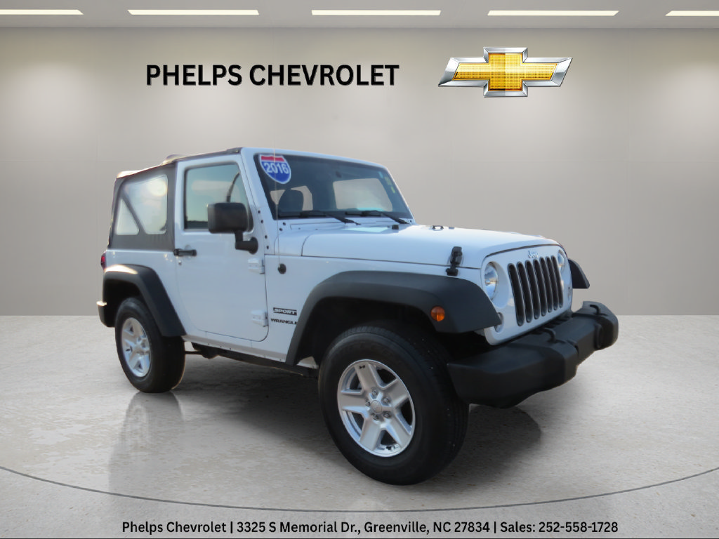 Used 2016 Jeep Wrangler Sport w/ Connectivity Group AWD/4WD image 1