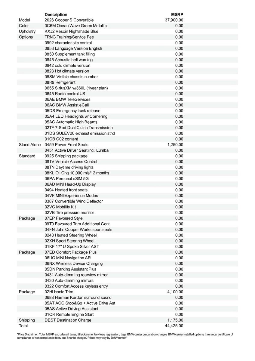 New 2026 MINI Cooper S image 12