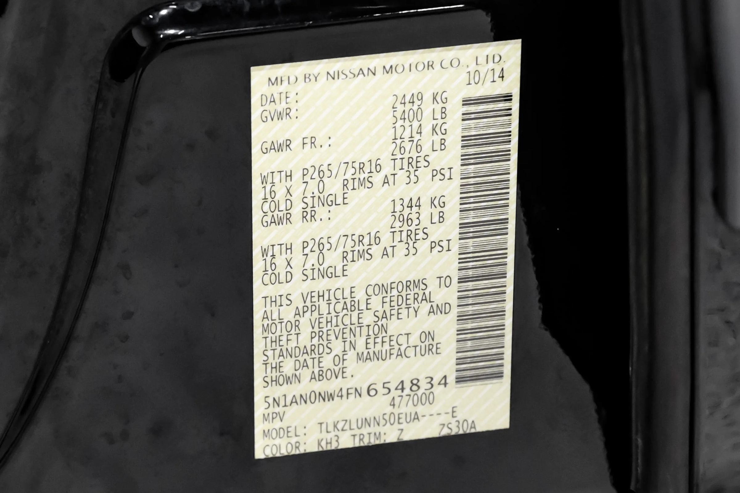 Used 2015 Nissan Xterra PRO-4X AWD/4WD image 57