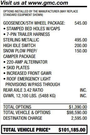 Certified 2026 GMC Sierra 3500 Denali Ultimate AWD/4WD image 2