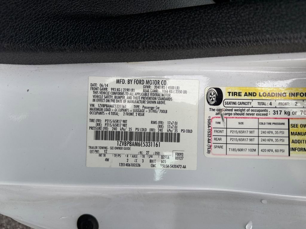 Used 2014 Ford Mustang Premium w/ Equipment Group 201A RWD image 28