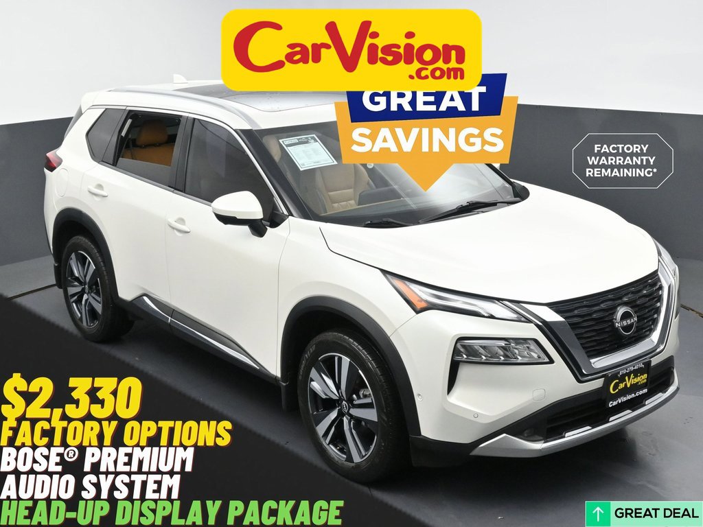 Used 2022 Nissan Rogue Platinum w/ Head-Up Display Package image 1