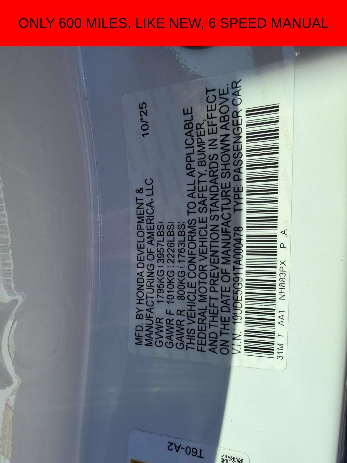 Used 2026 Acura Integra Type S FWD image 20