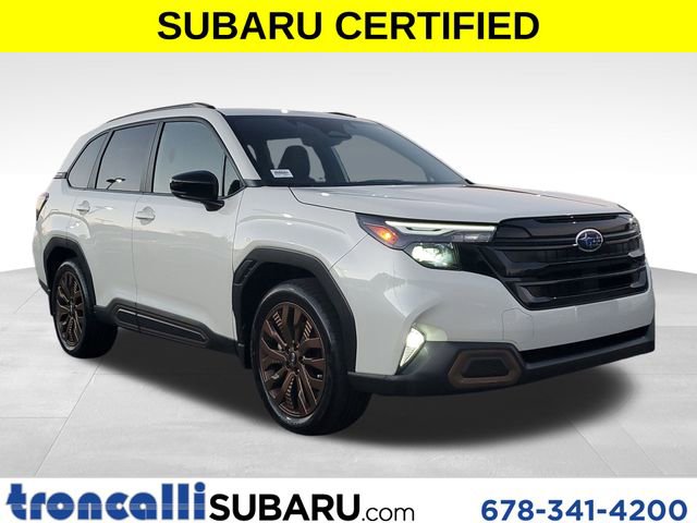 Certified 2025 Subaru Forester Sport w/ Popular Package #1