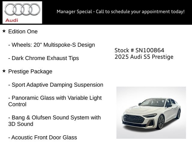New 2025 Audi S5 Prestige AWD/4WD image 10