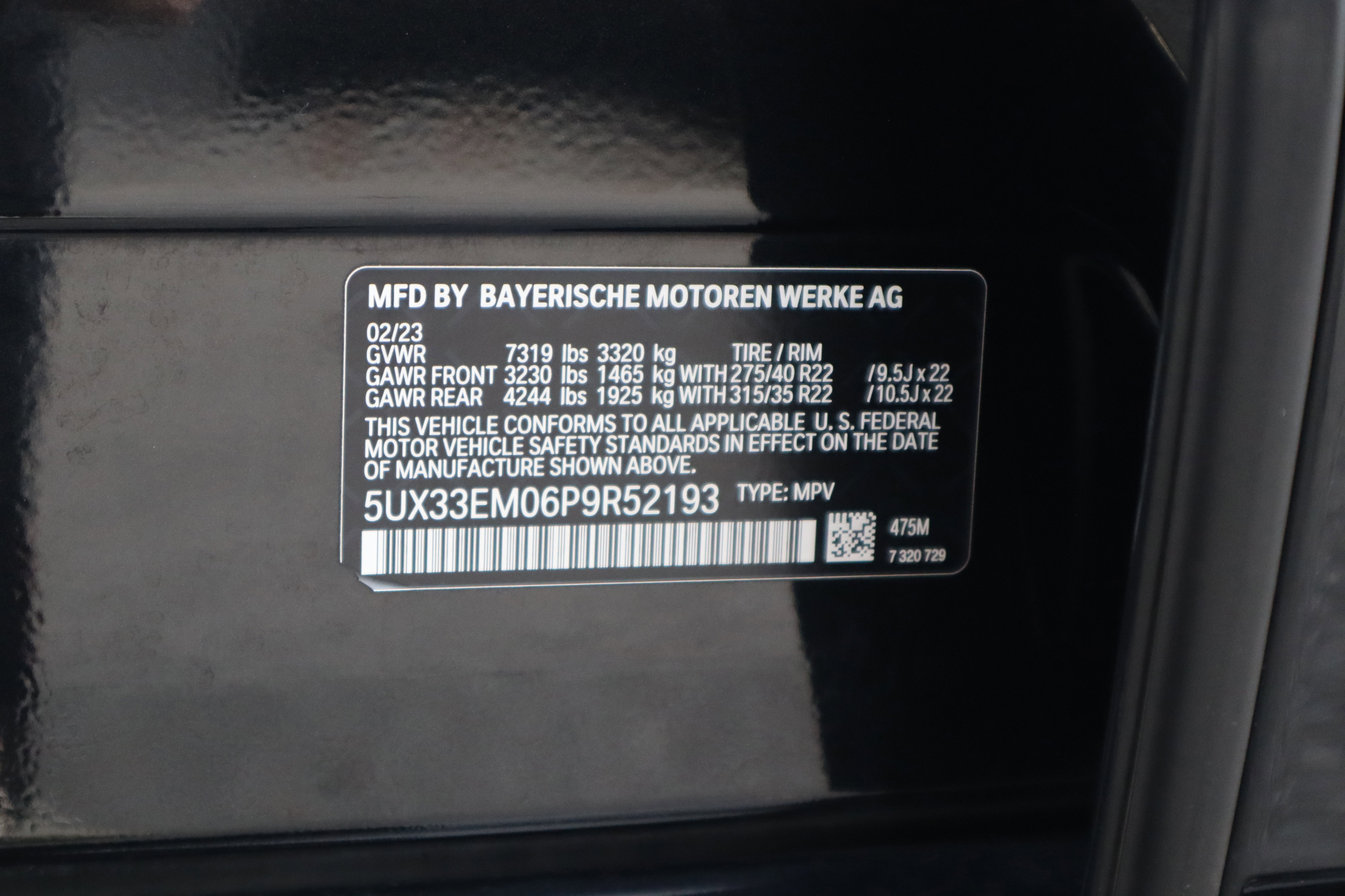 Used 2023 BMW X7 M60i w/ Executive Package image 44