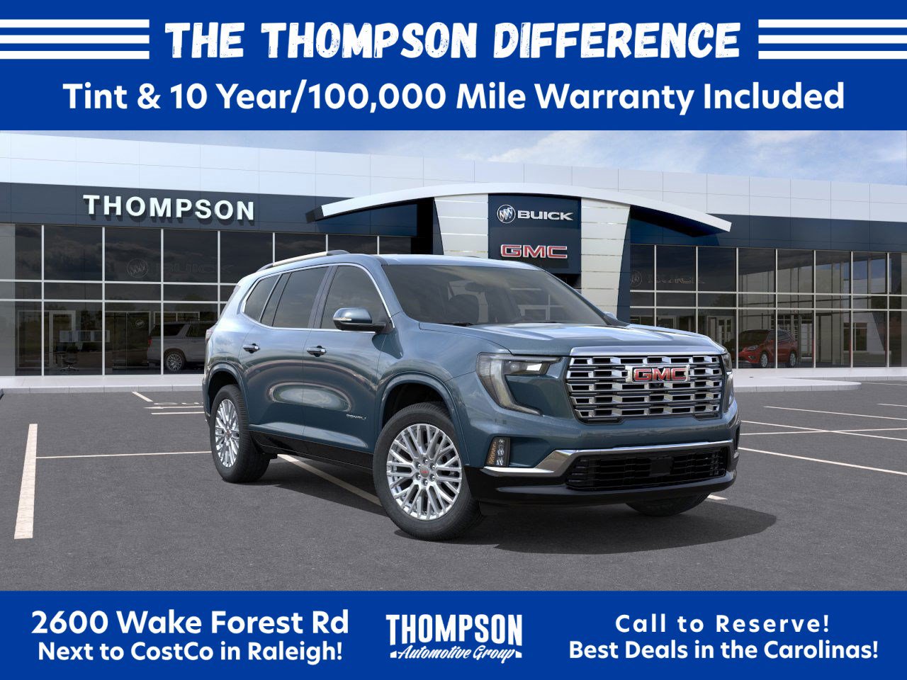 New 2026 GMC Acadia Denali w/ Super Cruise Package