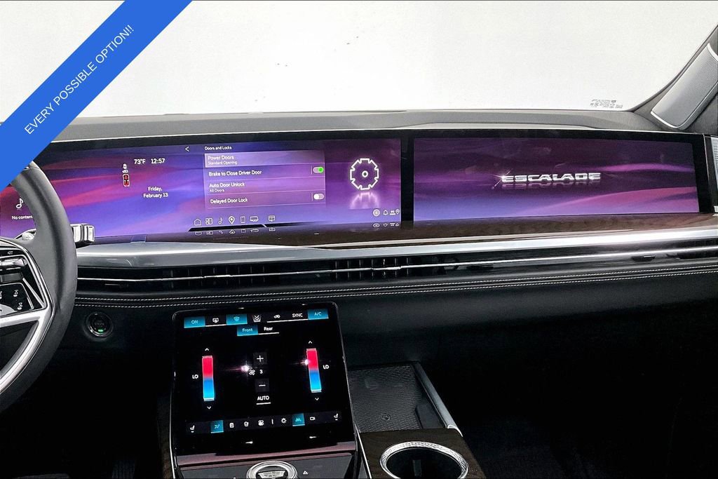 Used 2025 Cadillac Escalade Sport Platinum w/ LPO, ONYX Package image 9