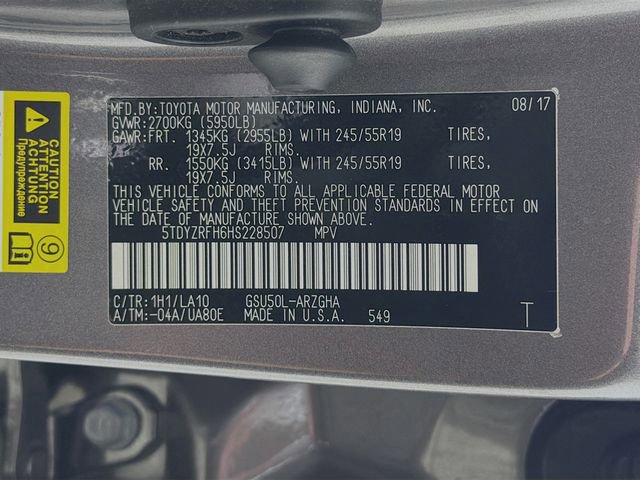 Used 2017 Toyota Highlander Limited image 34