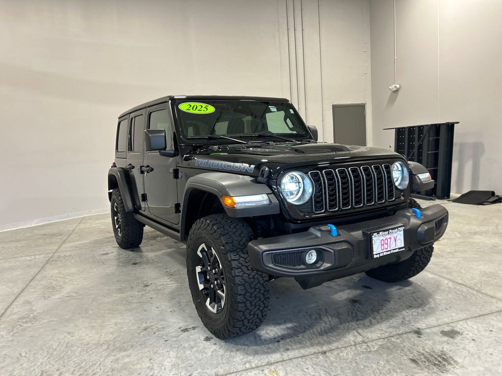 Certified 2025 Jeep Wrangler Unlimited Rubicon 4xe w/ Convenience Group AWD/4WD image 4