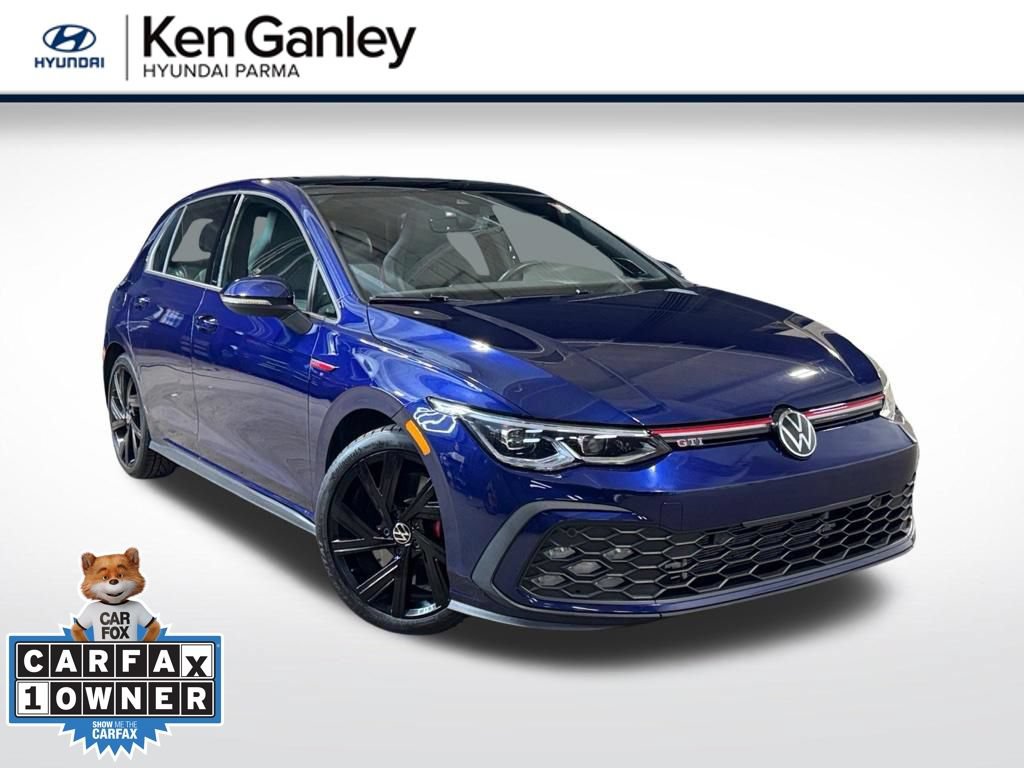 Used 2023 Volkswagen GTI SE w/ SE Leather Package FWD image 1