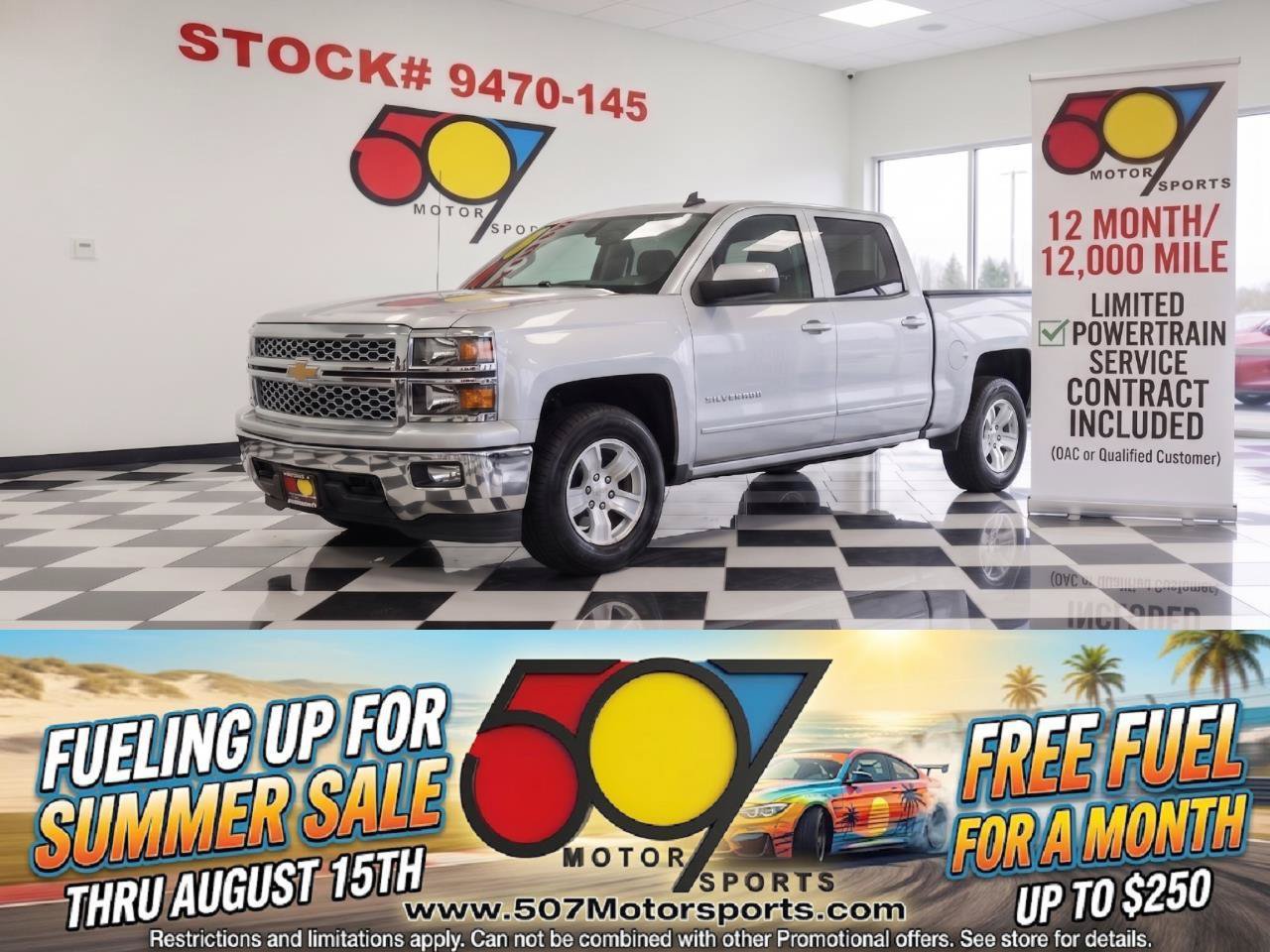 Used 2015 Chevrolet Silverado 1500 LT w/ All Star Edition