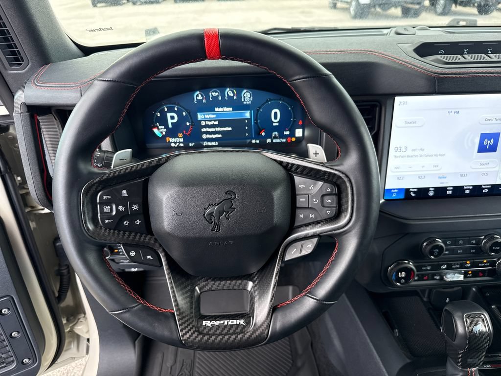 Certified 2025 Ford Bronco Raptor w/ Interior Carbon Fiber Pack AWD/4WD image 15