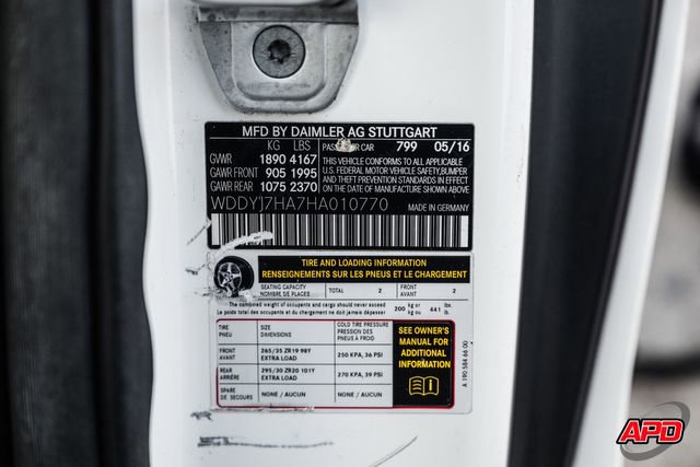 Used 2017 Mercedes-Benz AMG GT Coupe image 85