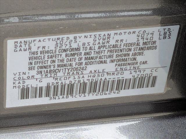 New 2026 Nissan Sentra SV w/ Floor Mat Package image 16