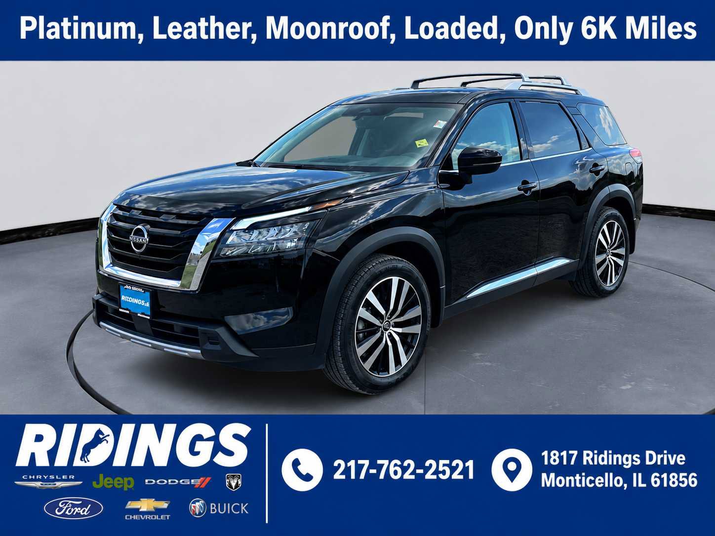 Used 2025 Nissan Pathfinder Platinum w/ Cargo Package FWD image 1