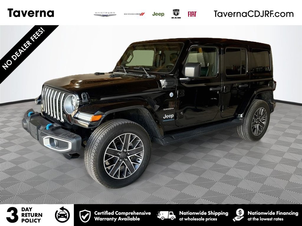 Certified 2023 Jeep Wrangler Unlimited Sahara w/ Cold Weather Group