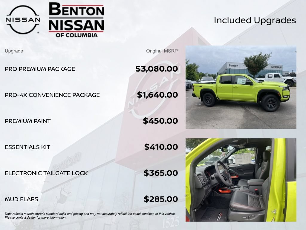 New 2026 Nissan Frontier PRO-4X w/ Pro Premium Package AWD/4WD image 7