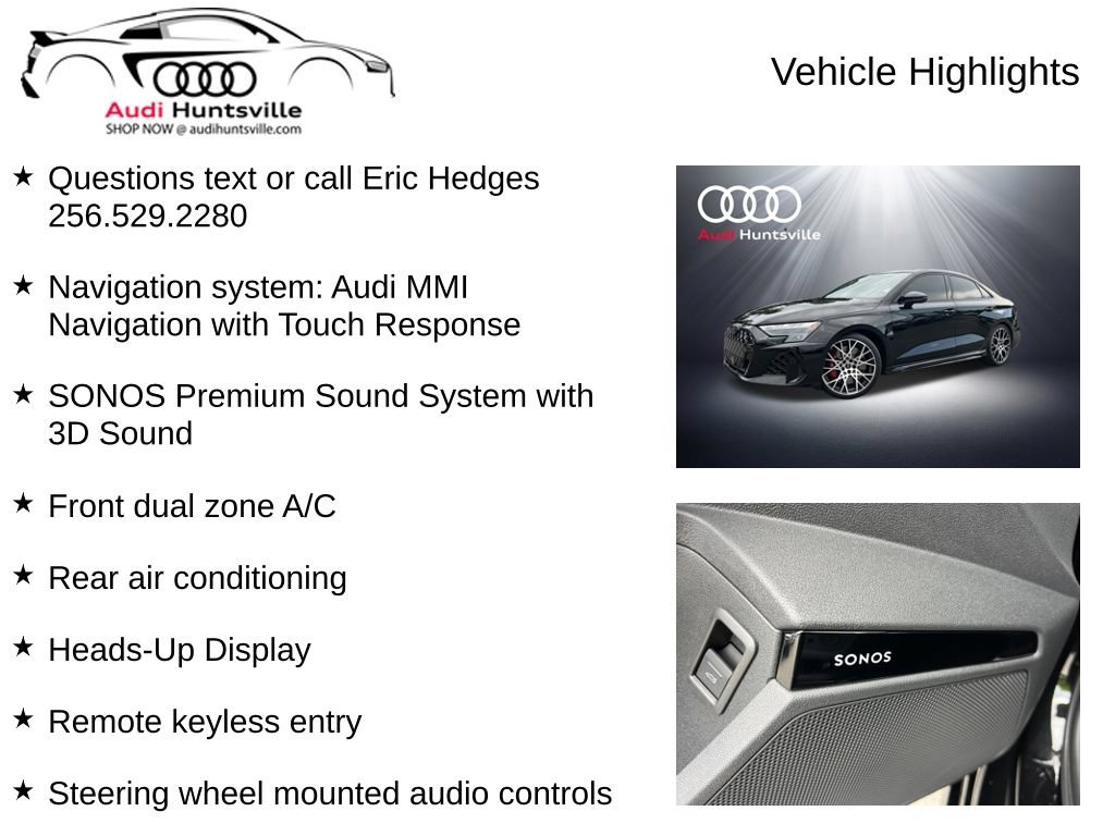 Used 2026 Audi RS 3 AWD/4WD image 6