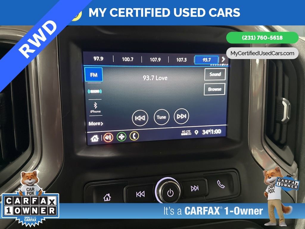 Used 2021 Chevrolet Silverado 1500 Custom w/ LPO, Dark Essentials Package image 22