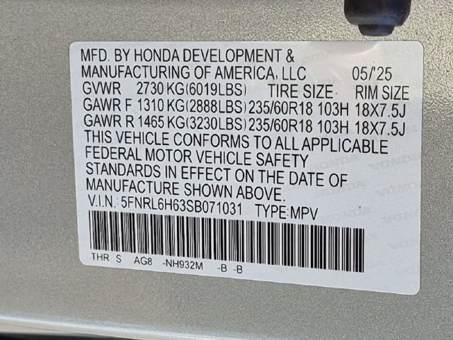 Used 2025 Honda Odyssey EX-L image 32