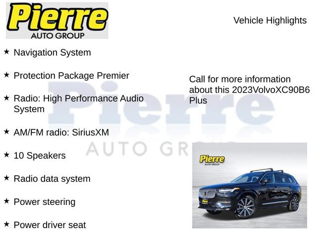 Used 2023 Volvo XC90 B6 Plus w/ Protection Package Premier image 7