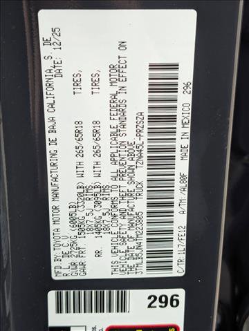 New 2026 Toyota Tacoma TRD Sport image 17