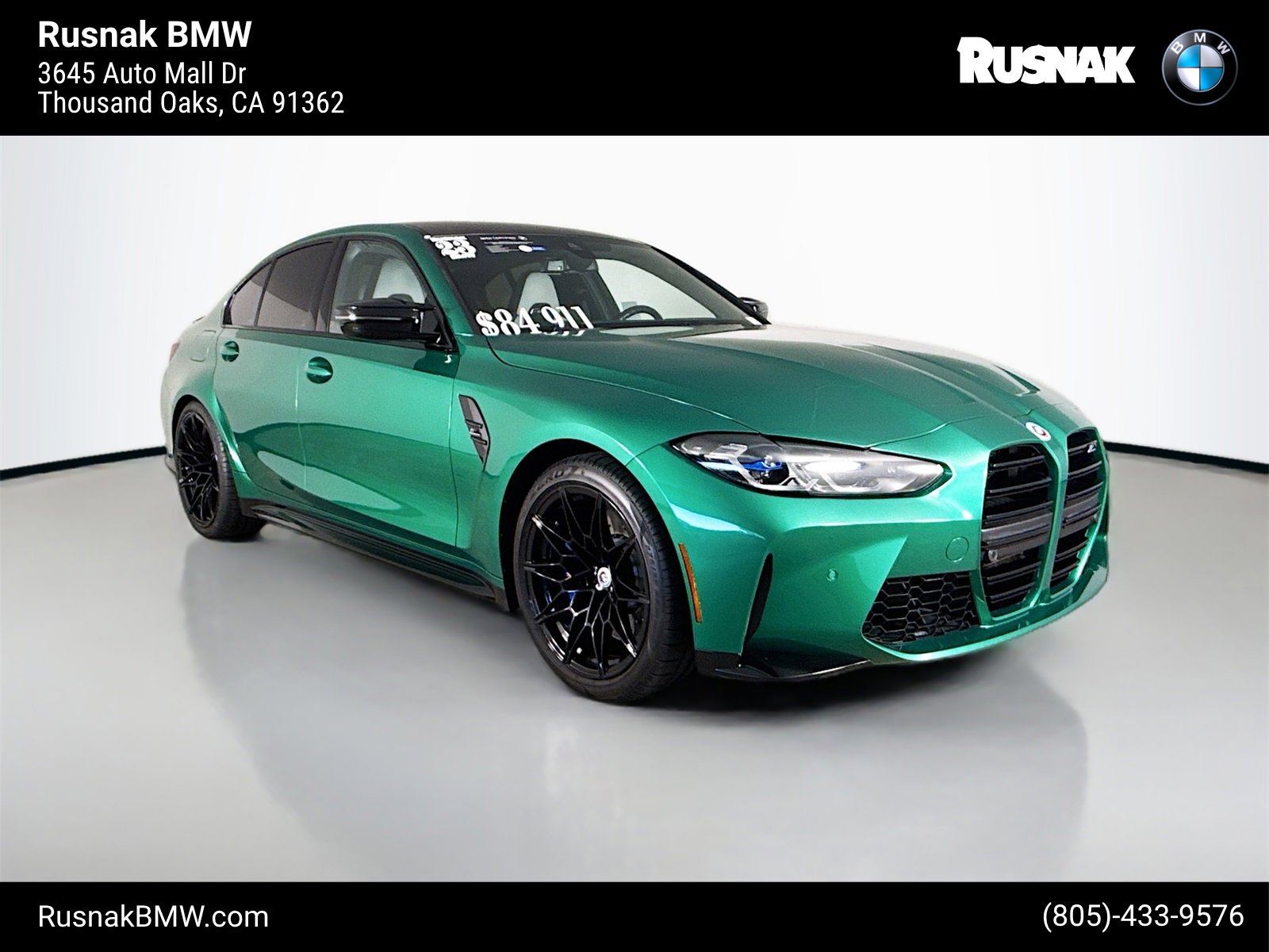Certified 2023 BMW M3 Competition