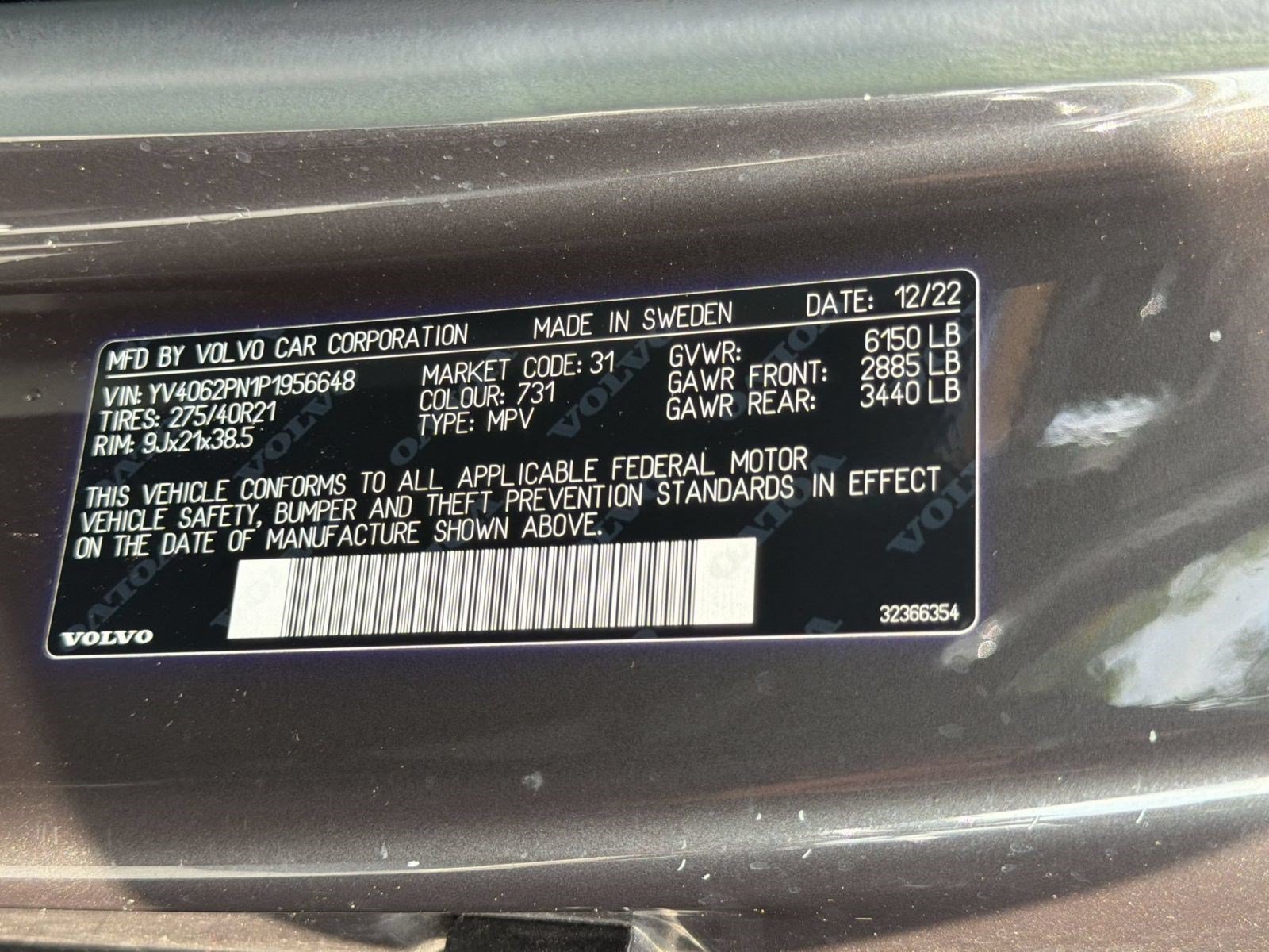 Certified 2023 Volvo XC90 B6 Plus AWD/4WD image 25