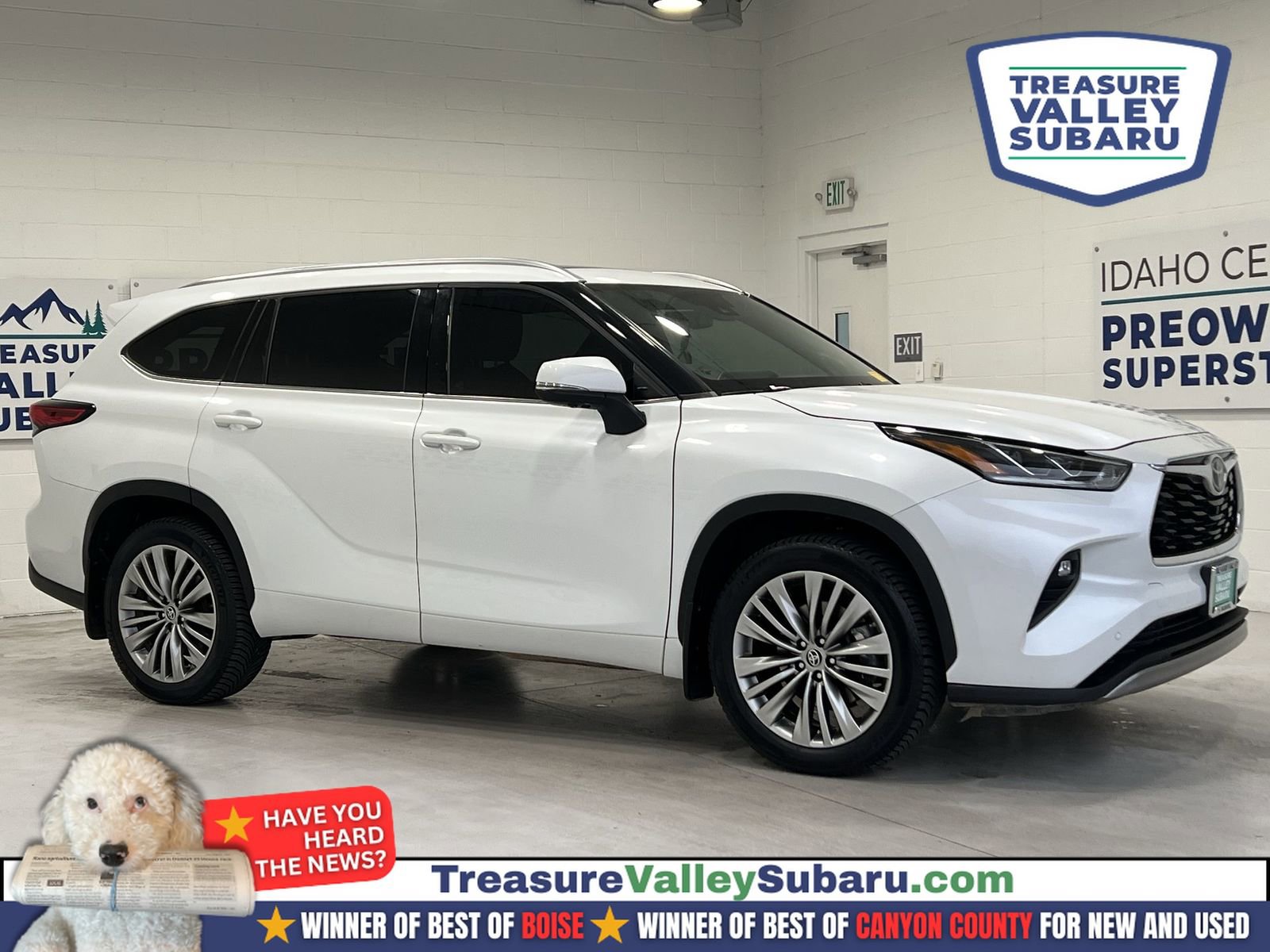 Used 2023 Toyota Highlander Platinum image 1