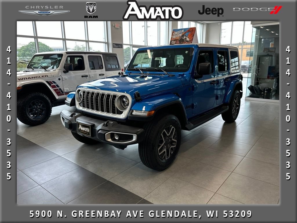 New 2026 Jeep Wrangler Unlimited Sahara w/ Whitecap Package AWD/4WD image 1