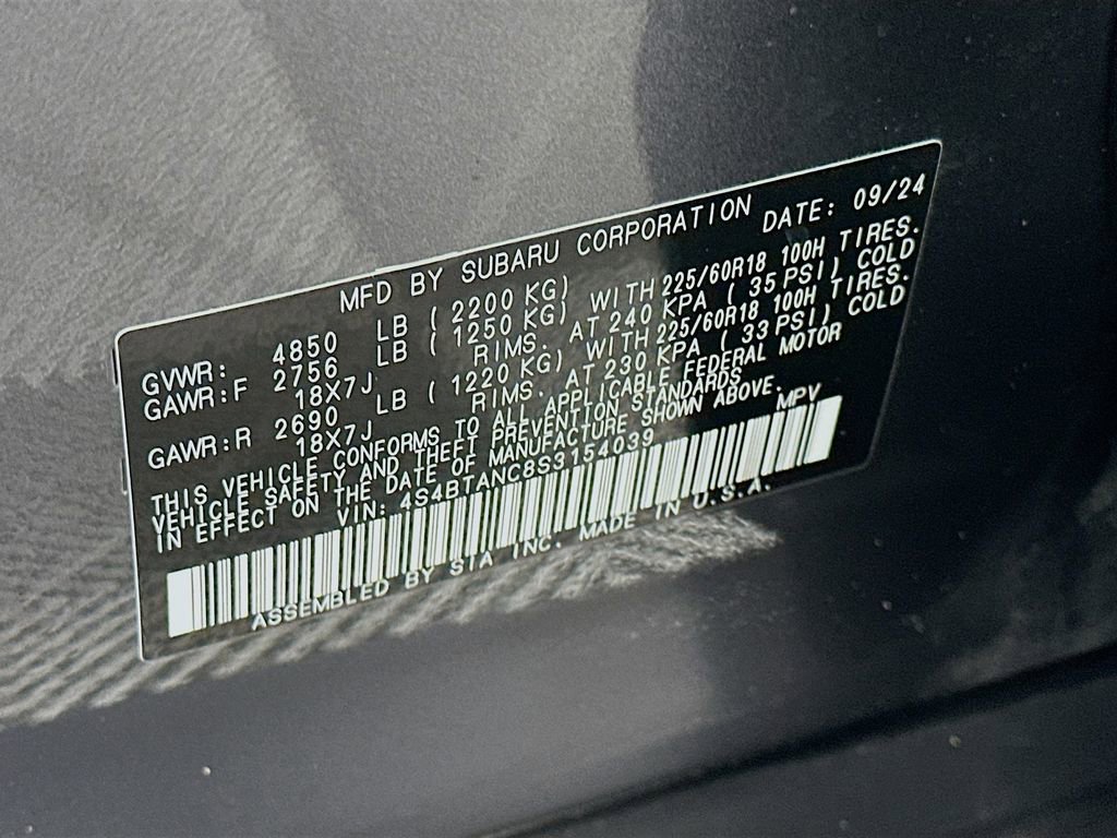 Used 2025 Subaru Outback Limited w/ Popular Package #2 image 33